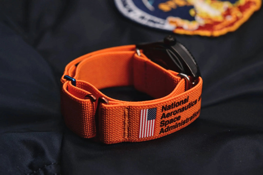 "ACES MK2" Hook Strap™ - Official NASA Series - Limited Edition Elastic Watch Band - NMD12100006-0XX