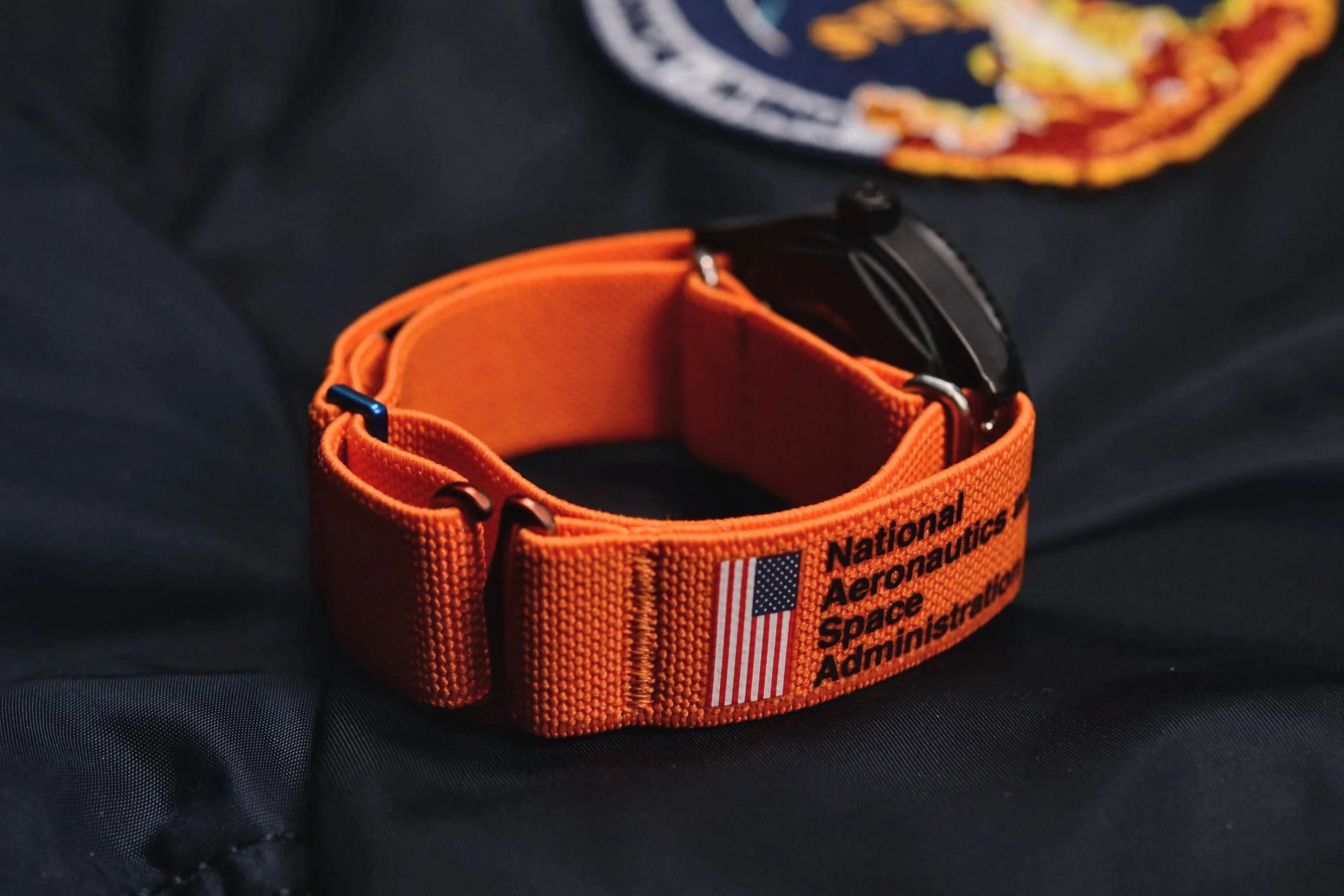 "ACES MK2" Hook Strap™ - Official NASA Series - Limited Edition Elastic Watch Band - NMD12100006-0XX