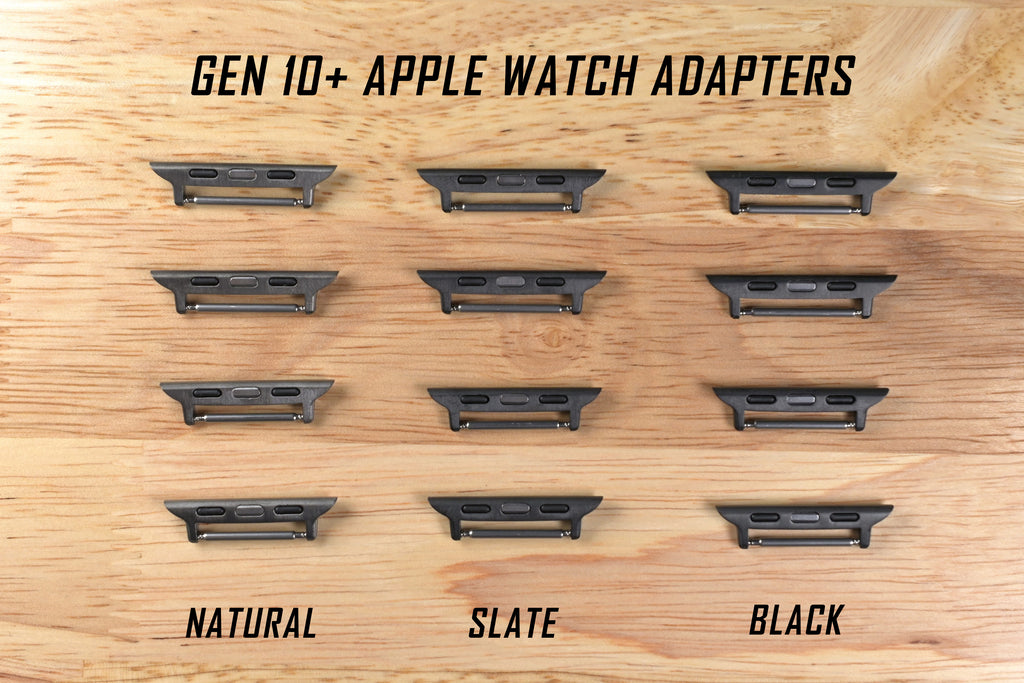 Apple Watch Adapters (Gen 10+) for Hook Strap™ Elastic Watch Bands