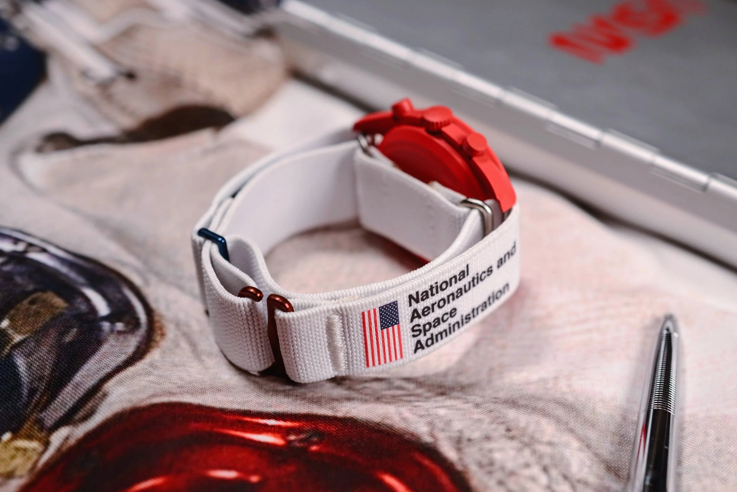 "EVA MK2-A" Hook Strap™ - Official NASA Series - Limited Edition Elastic Watch Band - NMD12100001-0XX