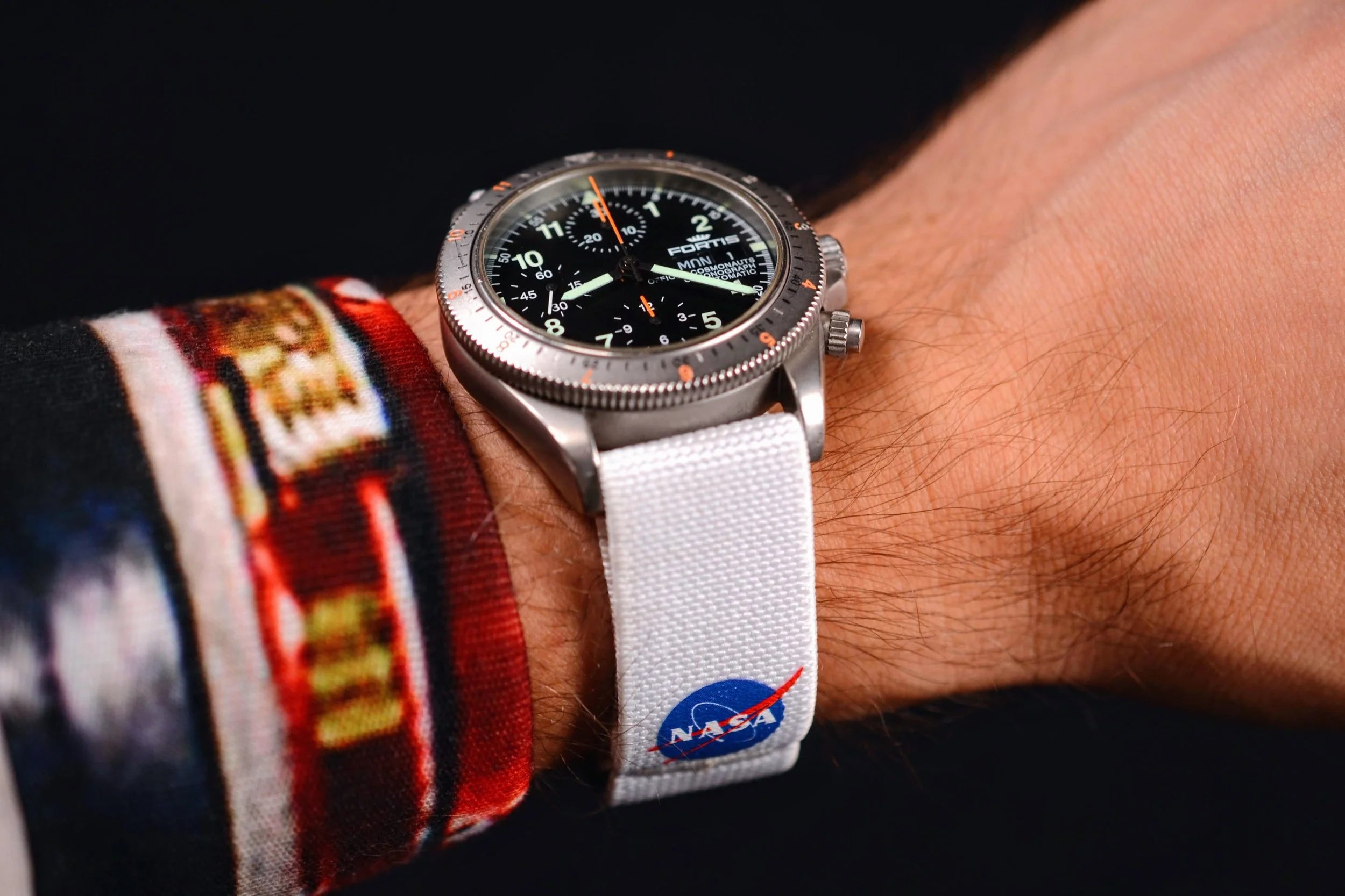 "EVA MK2-B" Hook Strap™ - Official NASA Series - Limited Edition Elastic Watch Band - NMD12100002-0XX