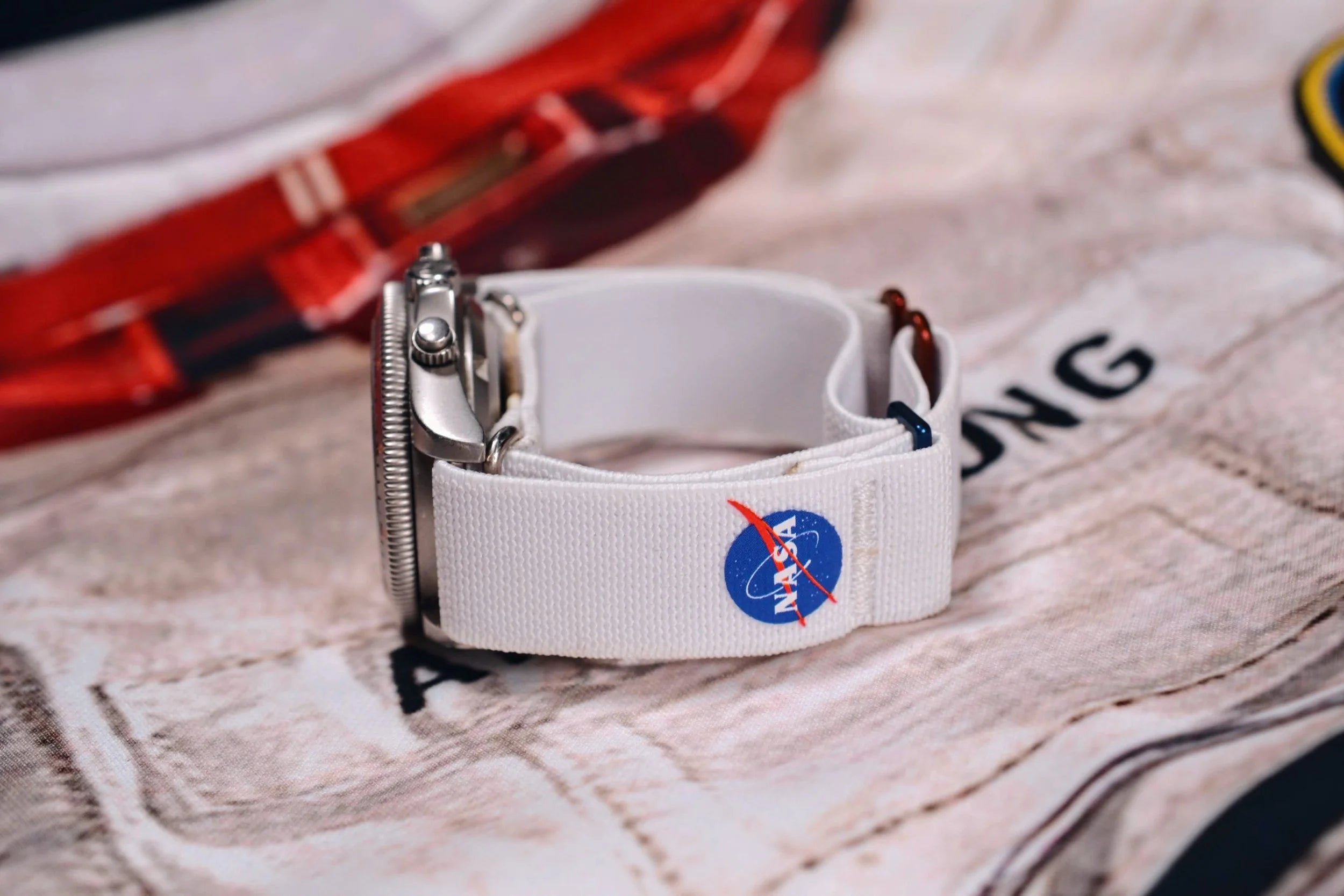 "EVA MK2-B" Hook Strap™ - Official NASA Series - Limited Edition Elastic Watch Band - NMD12100002-0XX