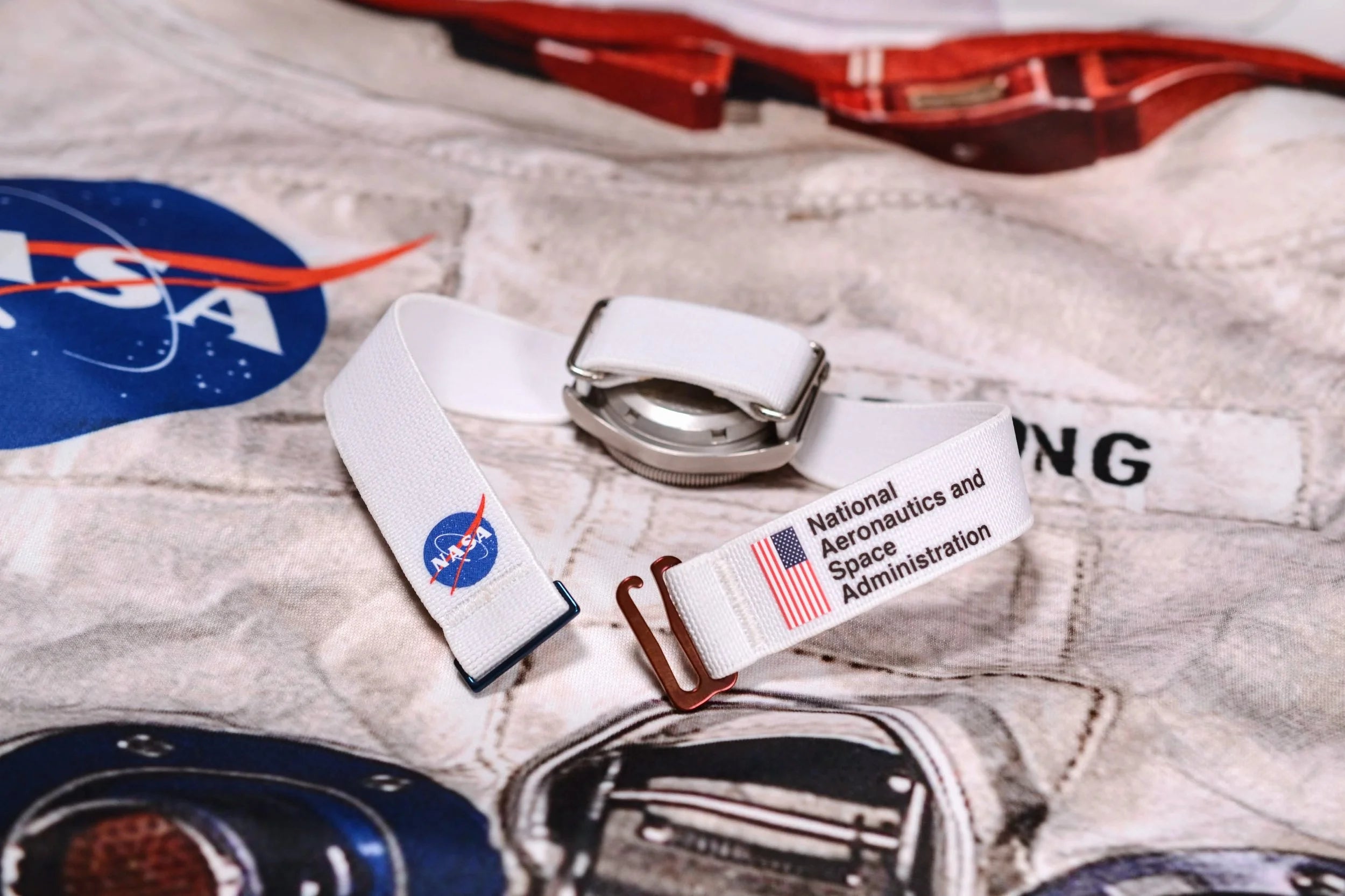 "EVA MK2-B" Hook Strap™ - Official NASA Series - Limited Edition Elastic Watch Band - NMD12100002-0XX