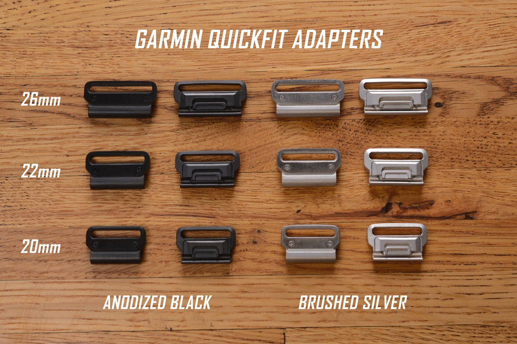 Garmin Quickfit Adapters for Hook Strap™ Elastic Watch Bands