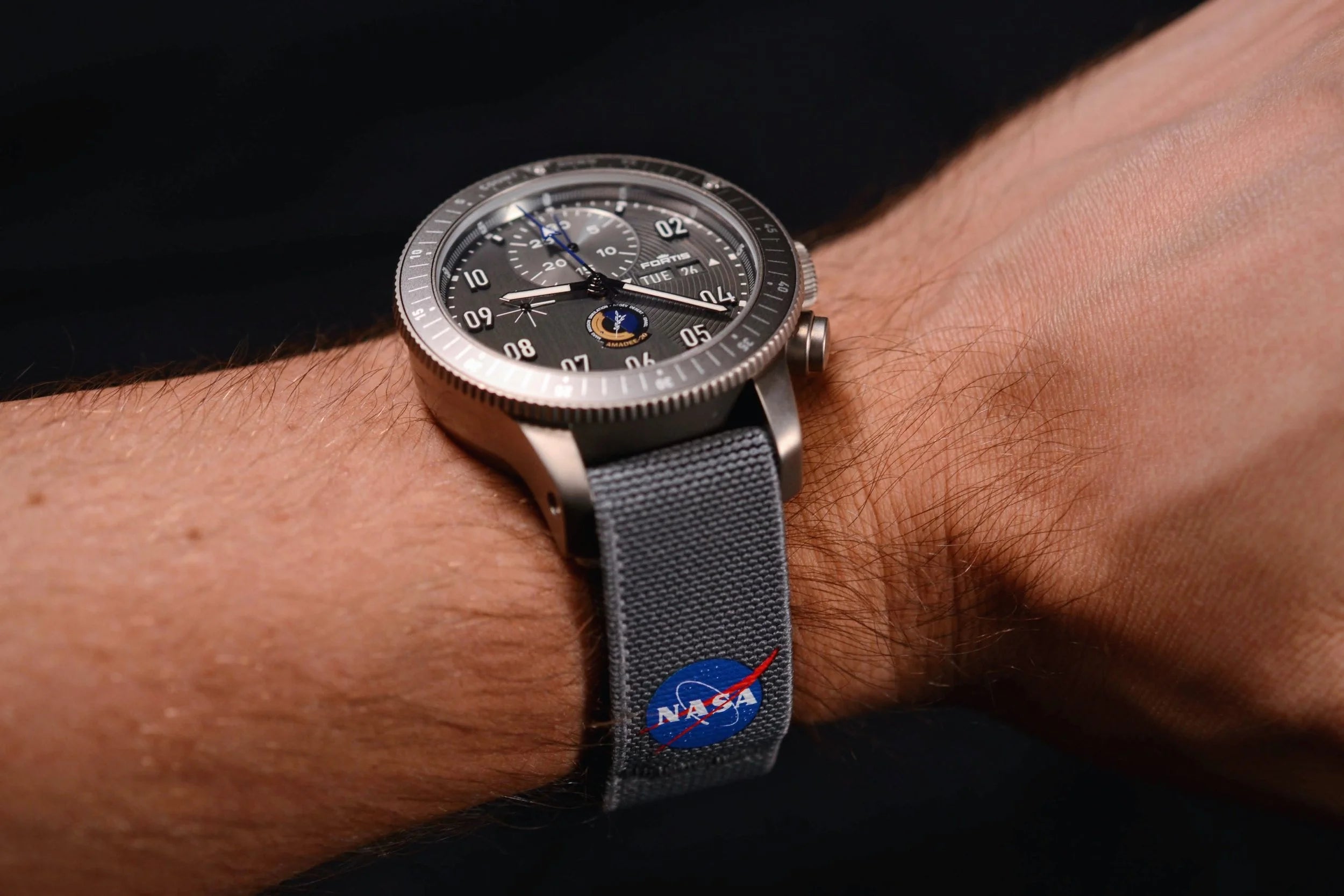 "MER MK1" Hook Strap™ - Official NASA Series - Limited Edition Elastic Watch Band - NMD12100005-0XX