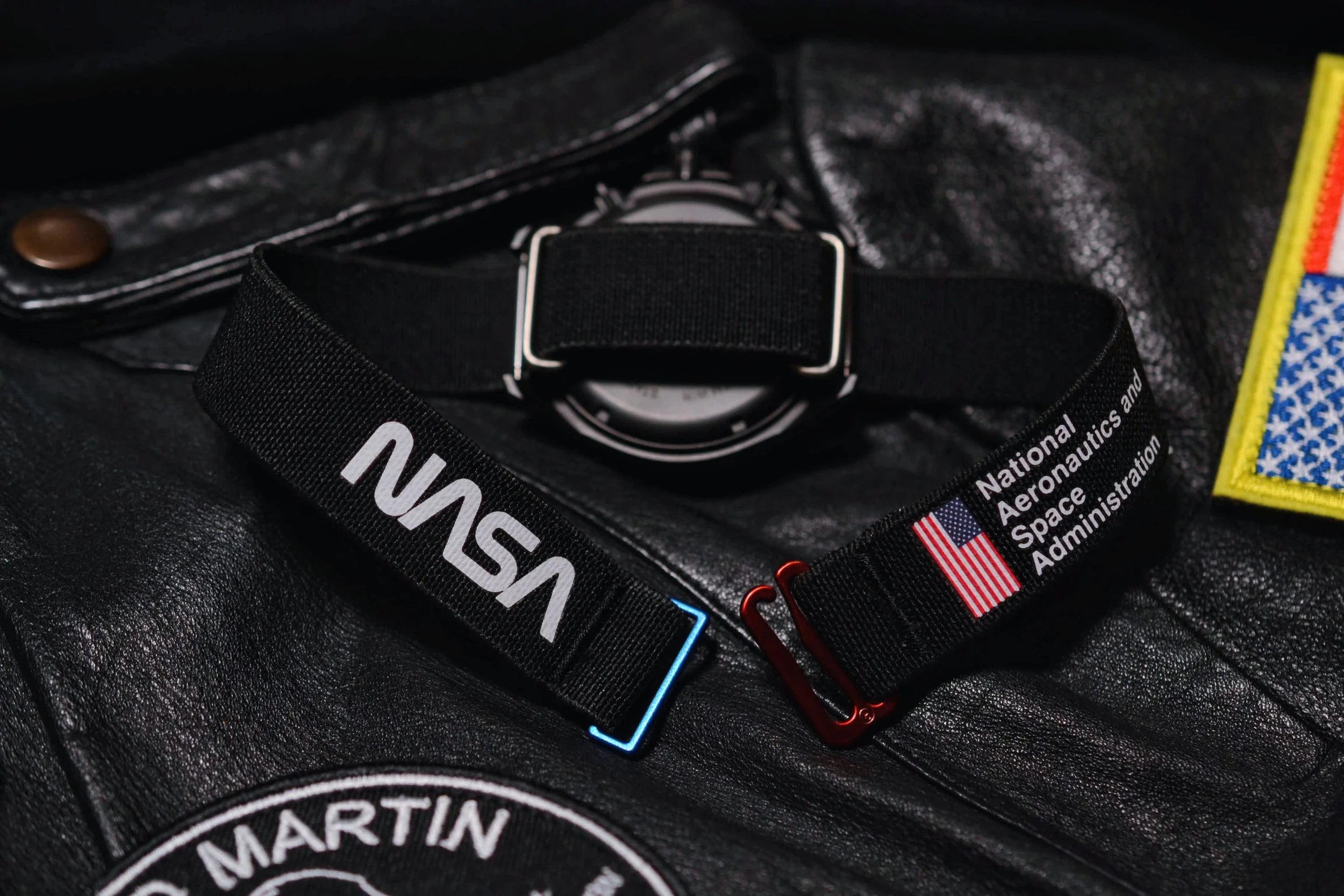 "SKW MK1-A" Hook Strap™ - Official NASA Series - Limited Edition Elastic Watch Band - NMD12100003-0XX