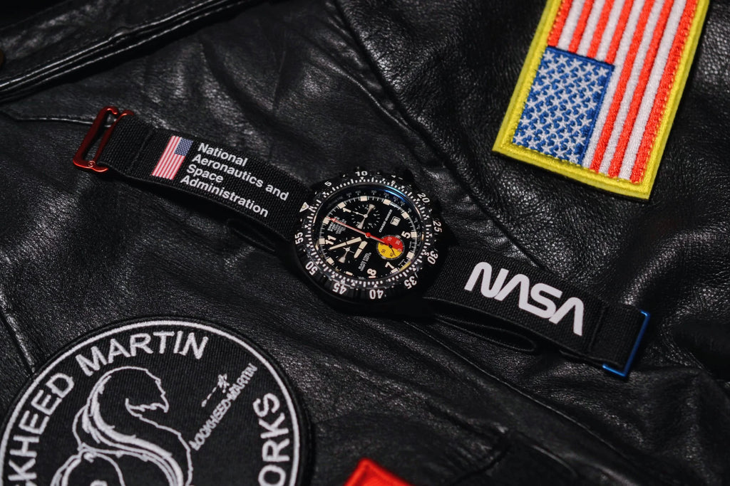 "SKW MK1-A" Hook Strap™ - Official NASA Series - Limited Edition Elastic Watch Band - NMD12100003-0XX