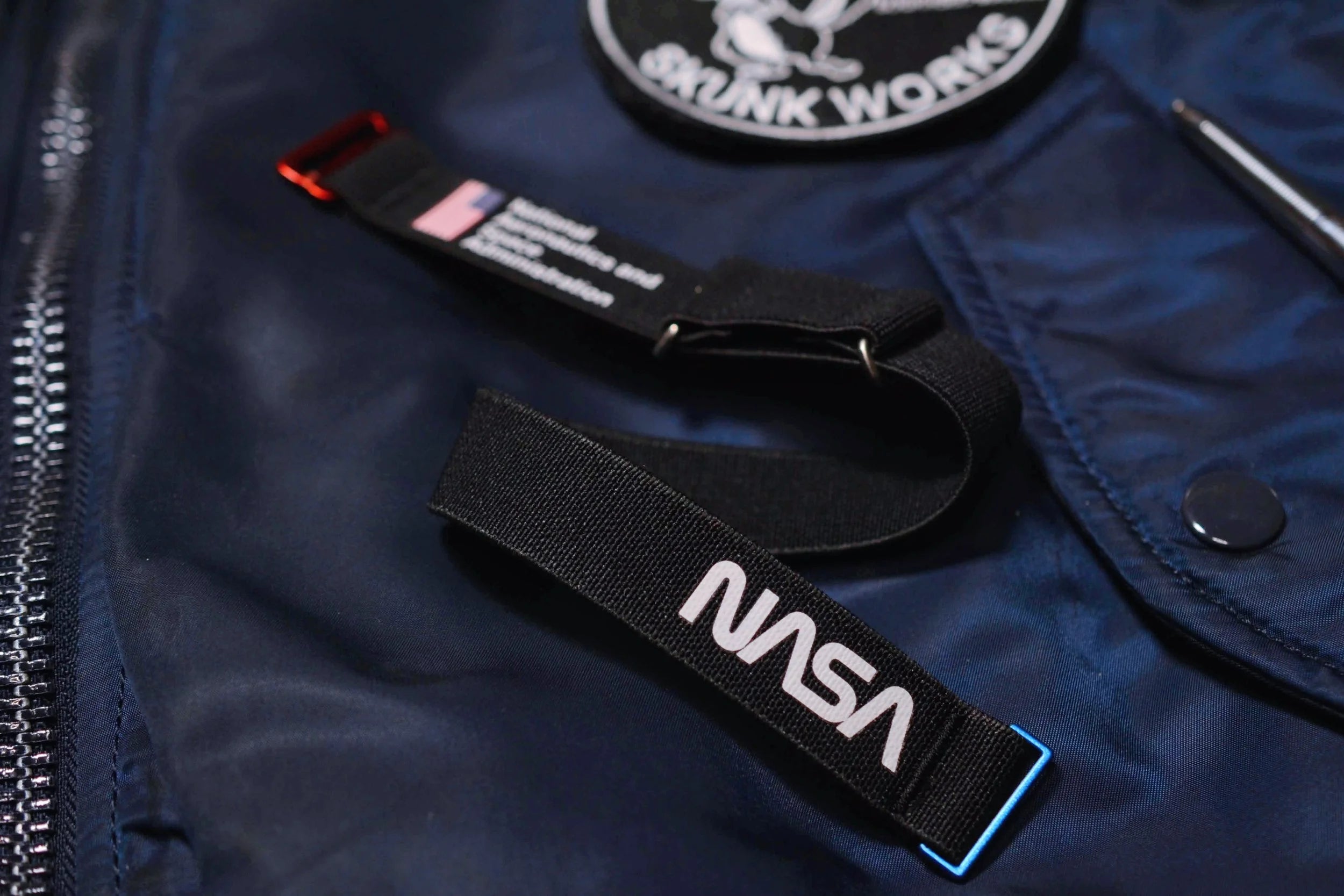 "SKW MK1-A" Hook Strap™ - Official NASA Series - Limited Edition Elastic Watch Band - NMD12100003-0XX