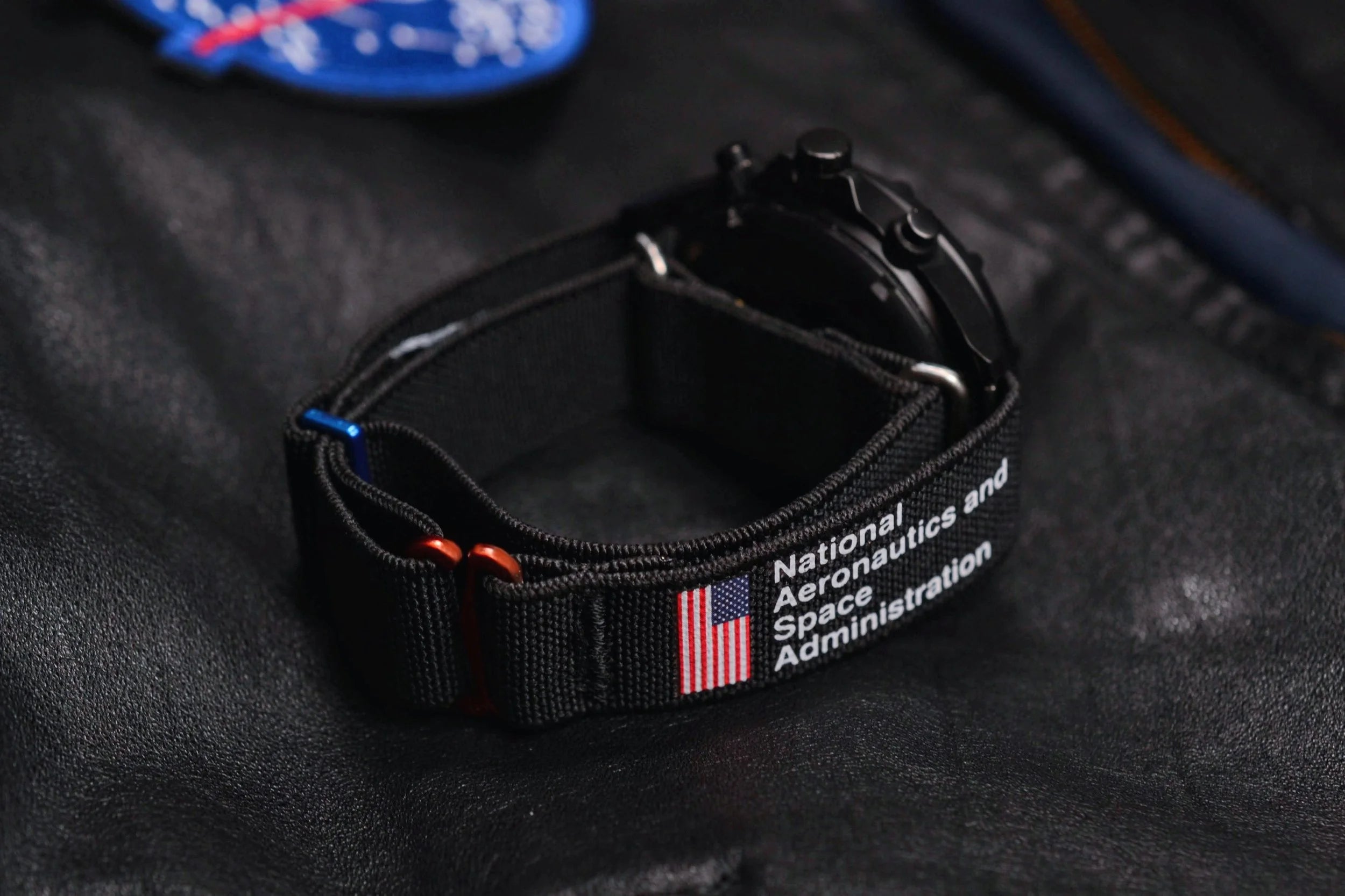 "SKW MK1-A" Hook Strap™ - Official NASA Series - Limited Edition Elastic Watch Band - NMD12100003-0XX