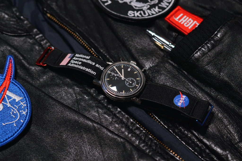 "SKW MK1-B" Hook Strap™ - Official NASA Series - Limited Edition Elastic Watch Band - NMD12100004-0XX
