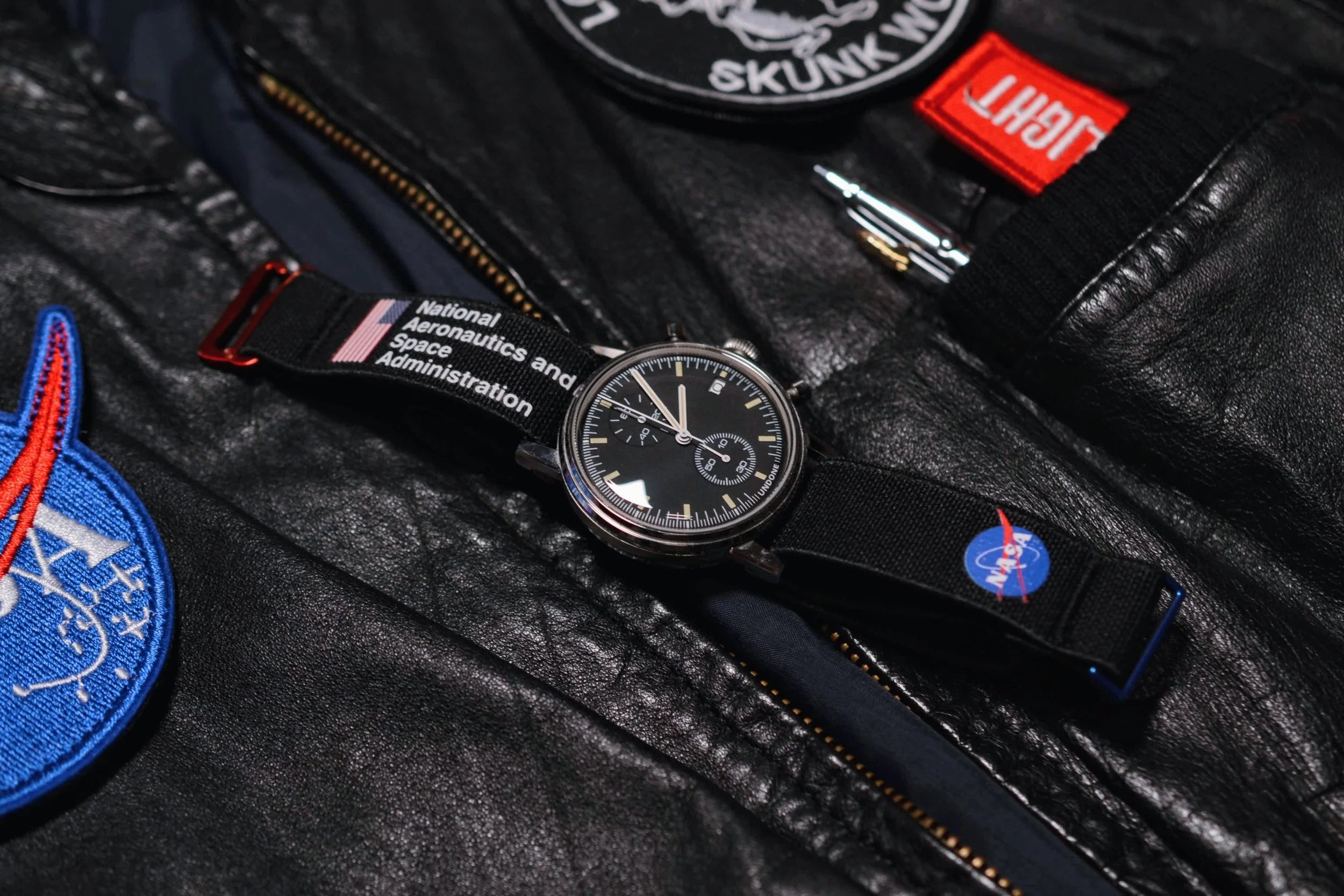 "SKW MK1-B" Hook Strap™ - Official NASA Series - Limited Edition Elastic Watch Band - NMD12100004-0XX