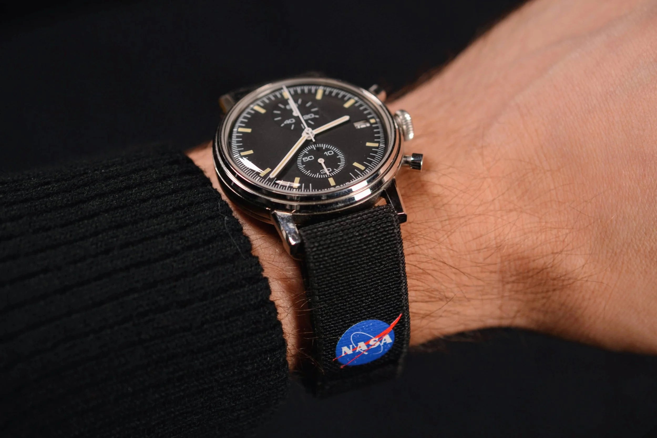 "SKW MK1-B" Hook Strap™ - Official NASA Series - Limited Edition Elastic Watch Band - NMD12100004-0XX
