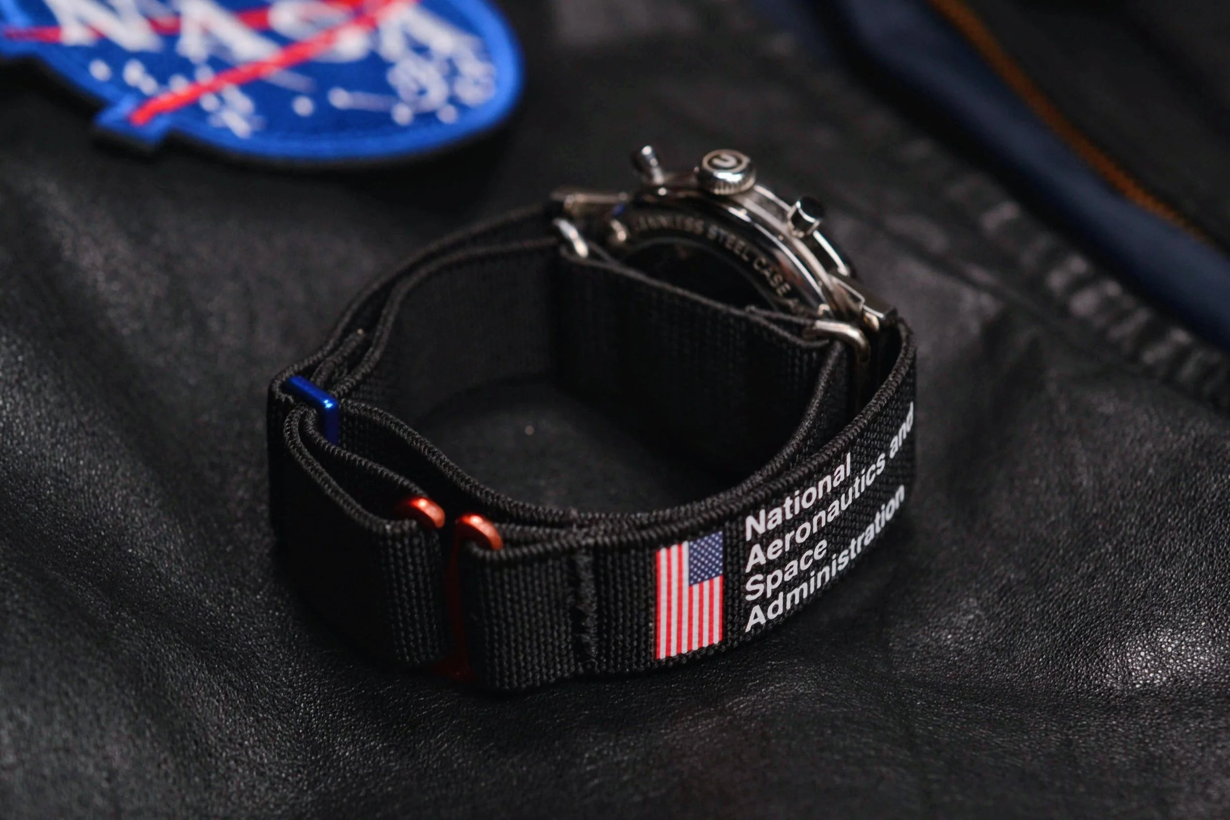 "SKW MK1-B" Hook Strap™ - Official NASA Series - Limited Edition Elastic Watch Band - NMD12100004-0XX