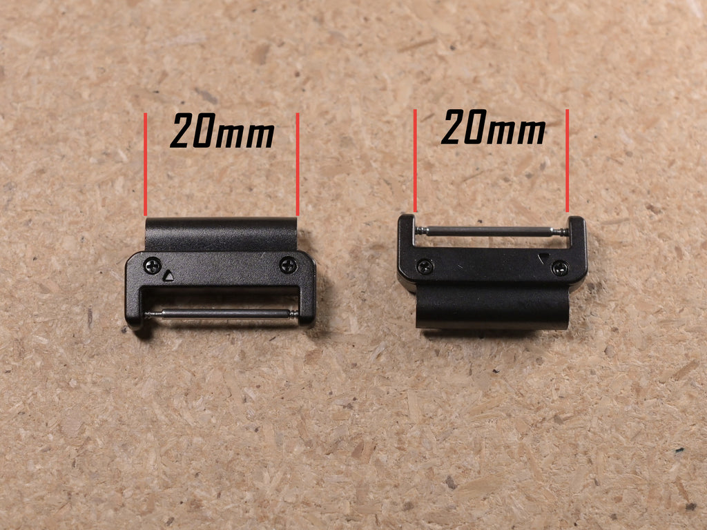 Spring Bar Garmin Quickfit Adapters for Hook Strap™ Elastic Watch Bands