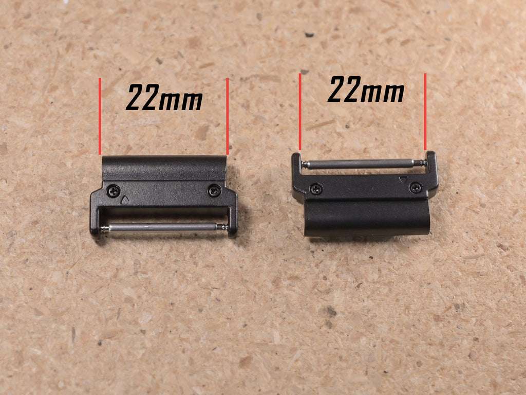 Spring Bar Garmin Quickfit Adapters for Hook Strap™ Elastic Watch Bands