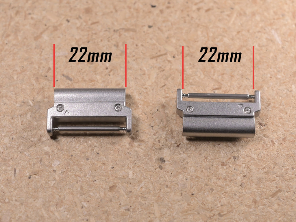 Spring Bar Garmin Quickfit Adapters for Hook Strap™ Elastic Watch Bands