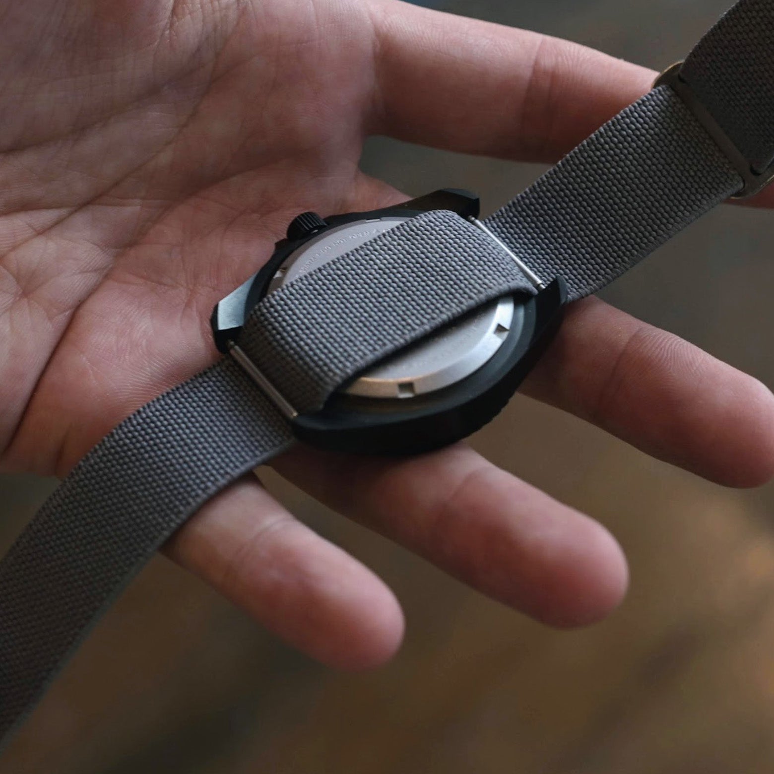 Custom "NASA" HD Print Chrono-Grip Hook Strap™