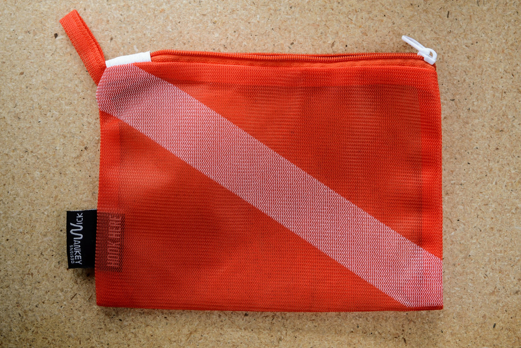 Strap Preservation Apparatus (RPET Mesh Wash Bag) - "Diver Down" Edition